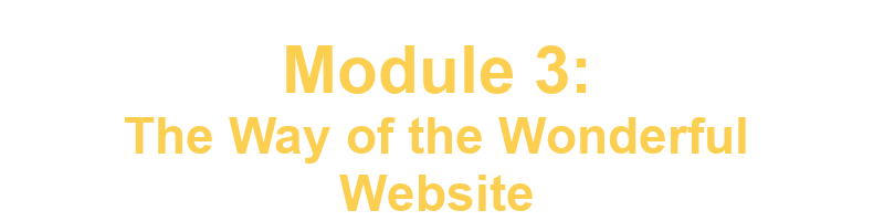 The Way of the Wonderful Website